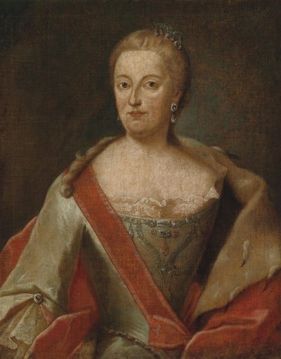 Maria Anna of Saxony (1728-1797) by Workshop of Georg Desmarées